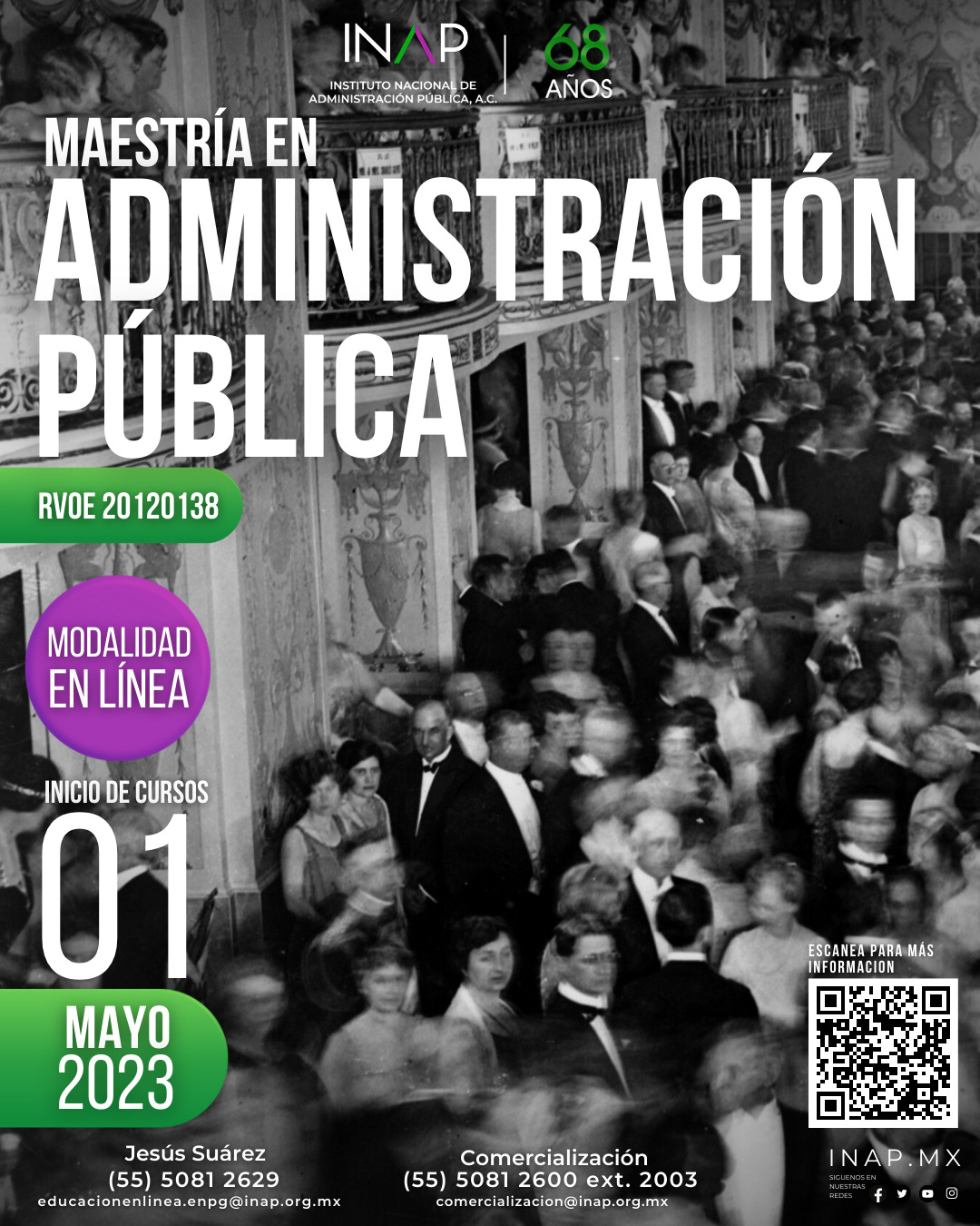 Maestría En Administración Pública En Línea Inap