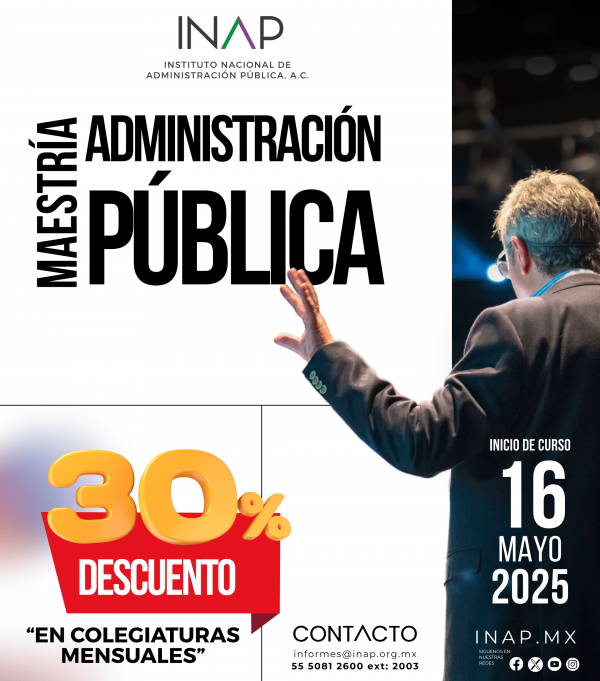 Maestría en Administración Pública (Presencial)