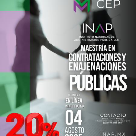 Maestría en Contrataciones y Enajenaciones Públicas