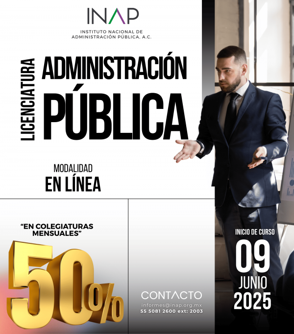 Licenciatura en Administración Pública (En línea)