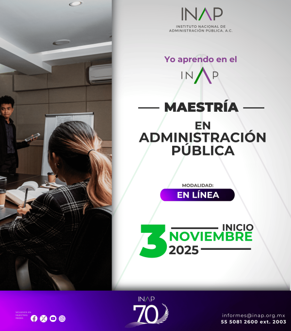 Maestría en Administración Pública (En línea)