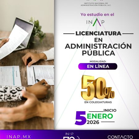 Licenciatura en Administración Pública (En línea)