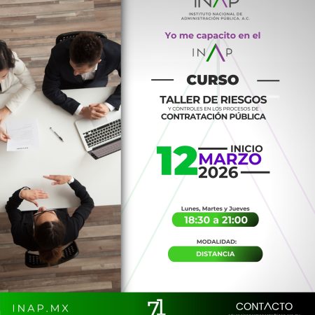 Curso Taller de Riesgos y Controles en los Procesos de Contratación Pública