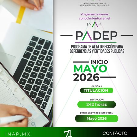 Programa de Alta Dirección para Dependencias y Entidades Públicas - PADEP (Público General)