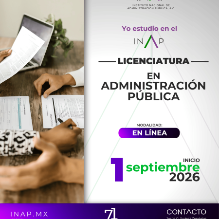 Licenciatura en Administración Pública (En línea)