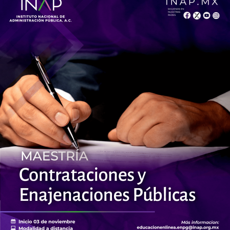 Maestría en Contrataciones y Enajenaciones Públicas