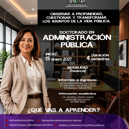 Doctorado en Administración Pública
